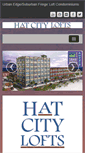 Mobile Screenshot of hatcitylofts.com