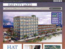 Tablet Screenshot of hatcitylofts.com